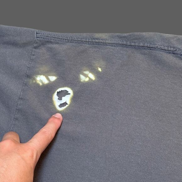 Harley Davidson Knucklehead Faded Gray Distressed Tee SS Size XXL - Picture 8 of 9